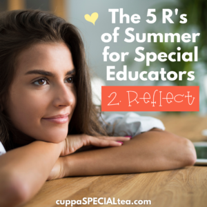 The 5 R's for Special Educators: Reflect